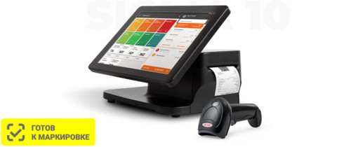 Продажа маркированного товара на базе смарт-терминала АТОЛ SIGMA 10